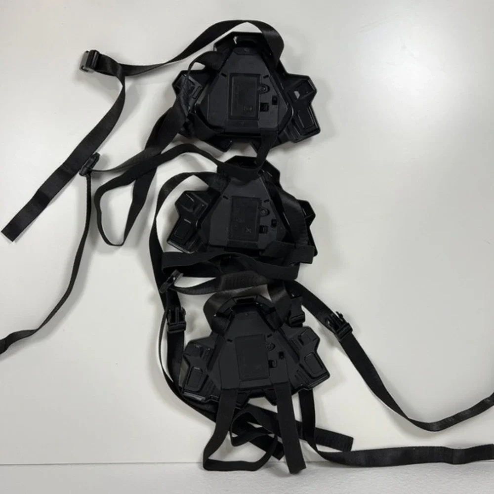 SET OF‎ 3 Laser Tag Receivers Red Yellow & Green Chest Strap Receivers